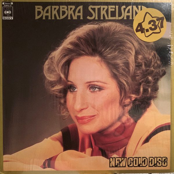 Barbra Streisand - New Gold Disc - CBS, Sony - ASP-1002, SOPO 51 - LP, Comp 2196752453