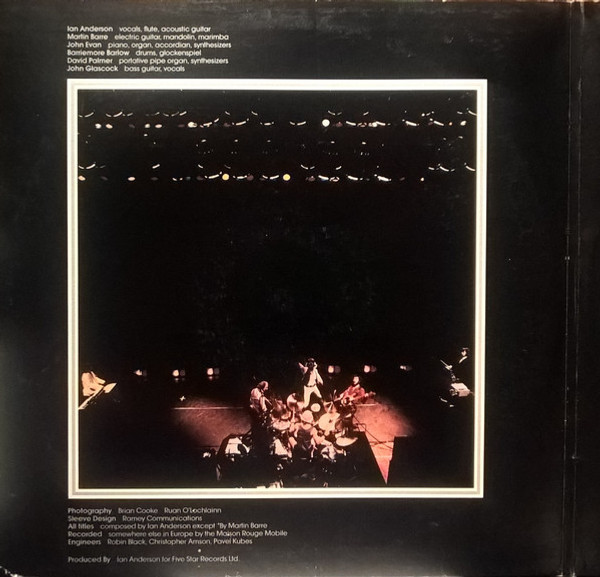 Jethro Tull - Live - Bursting Out - Chrysalis - CH2-1201 - 2xLP, Album 2201987722