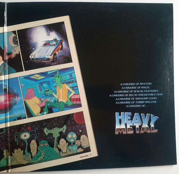 Various - Heavy Metal - Music From The Motion Picture - Full Moon, Asylum Records - DP-90004 - 2xLP, Album, Comp, CP 2215266280