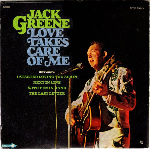Jack Greene - Love Takes Care Of Me - Decca - DL 75053 - LP, Album 2189121344