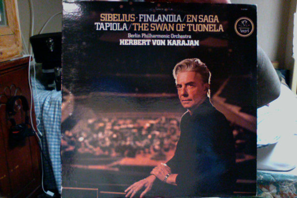 Jean Sibelius, Berliner Philharmoniker, Herbert von Karajan - Finlandia / En Saga / Tapiola / The Swan Of Tuonela - Angel Records - S-37408 - LP, Album, Quad 2194339151