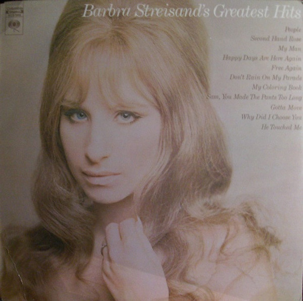 Barbra Streisand - Barbra Streisand's Greatest Hits - Columbia - KCS 9968 - LP, Comp, RE 2202414394