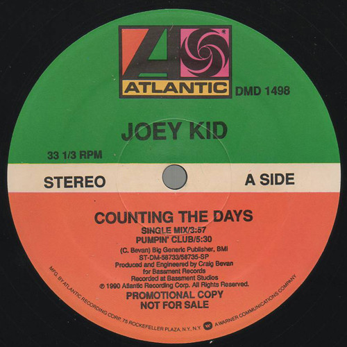Joey Kid - Counting The Days (12", Promo)
