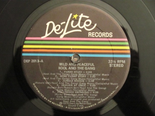 Kool & The Gang - Wild And Peaceful - De-Lite Records - DEP-2013 - LP, Album 2173619207