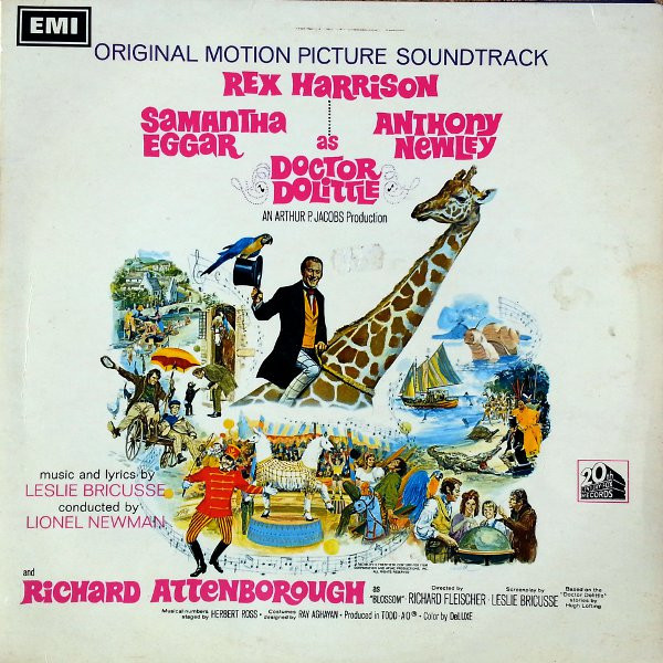 Leslie Bricusse - Doctor Dolittle Original Motion Picture Soundtrack (LP, Mono)
