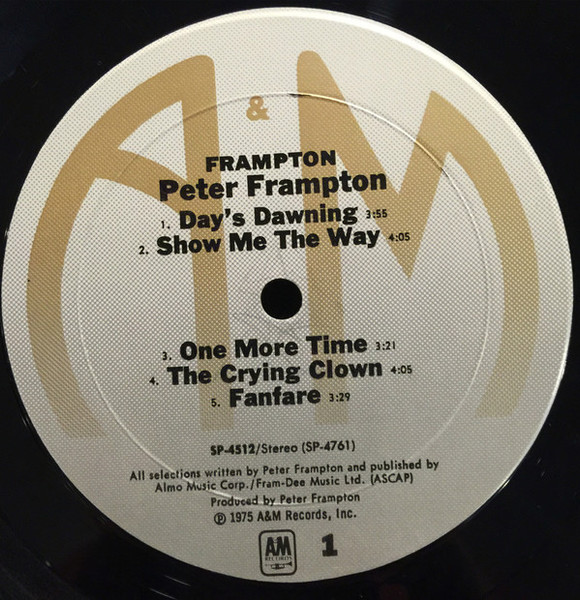 Peter Frampton - Frampton - A&M Records - SP-4512 - LP, Album, Ter 2144954900
