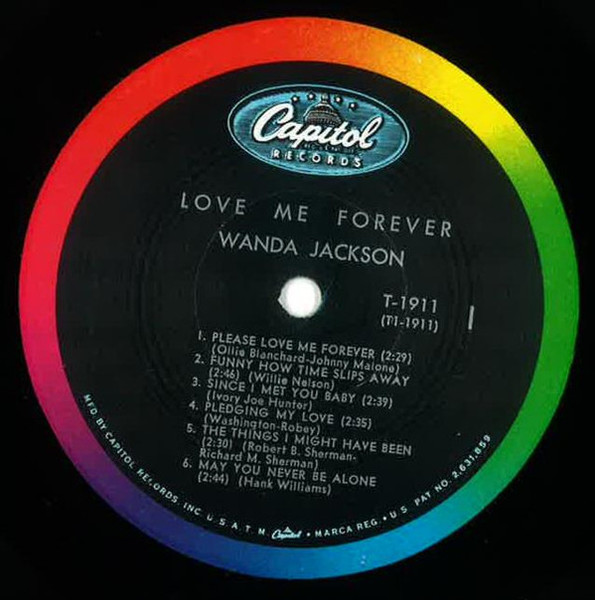 Wanda Jackson - Love Me Forever - Capitol Records - T 1911 - LP, Mono 2174904467