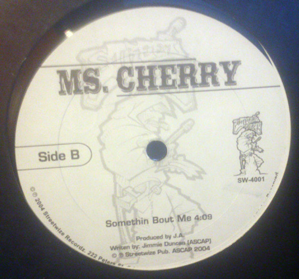 Ms. Cherry - It's Whatever / Somethin Bout Me - Streetwize Recordz - SW-4001 - 12" 2144180975 Ms. Cherry - It's Whatever / Somethin Bout Me - Streetwize Recordz - SW-4001 - 12" 2144180975