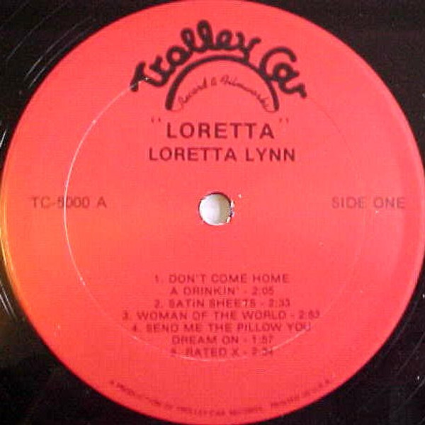 Loretta Lynn - Loretta - Trolley Car Record & Filmworks - TC 5000 - LP, Comp 2195479472
