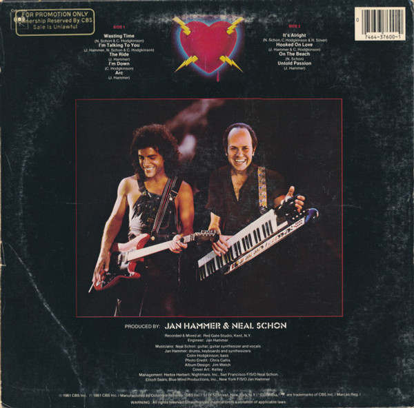 Schon & Hammer - Untold Passion - Columbia - FC 37600 - LP, Album, Ter 2178127469