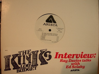 The Kinks - Low Budget Interview (12", Promo, Smplr)