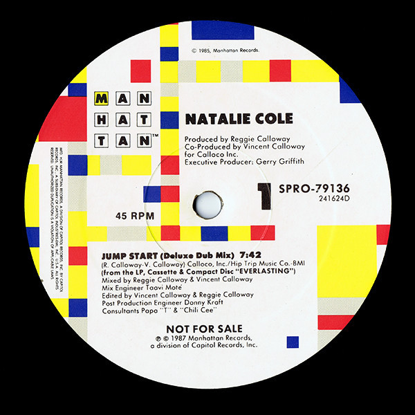 Natalie Cole - Jump Start (12", Single, Promo)