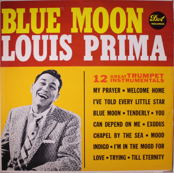 Louis Prima - Blue Moon (LP, Mono)