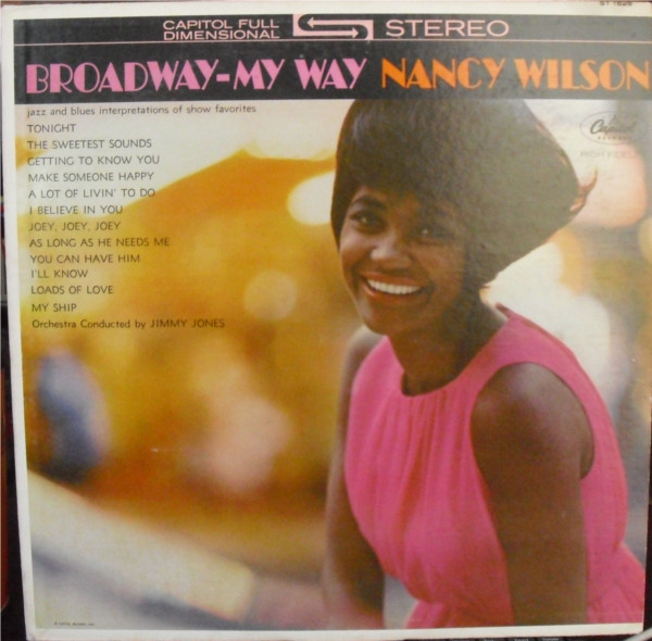Nancy Wilson - Broadway - My Way - Capitol Records, Capitol Records - ST 1828, ST-1828 - LP, Album 2240741173