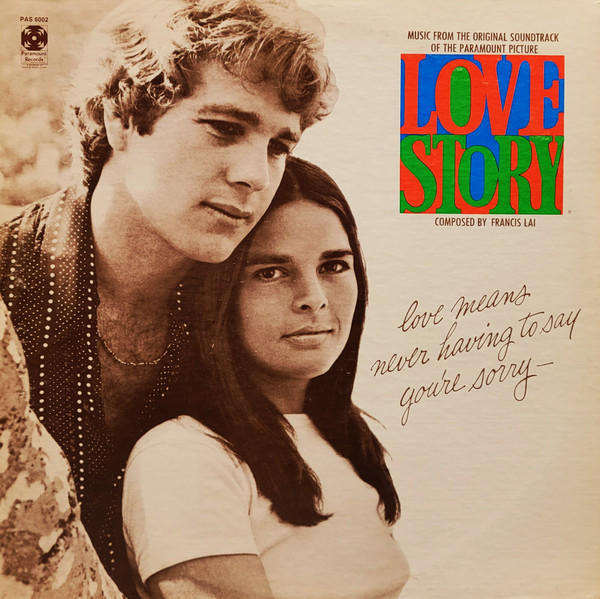 Francis Lai - Love Story - Music From The Original Soundtrack (LP, Album, PRC)