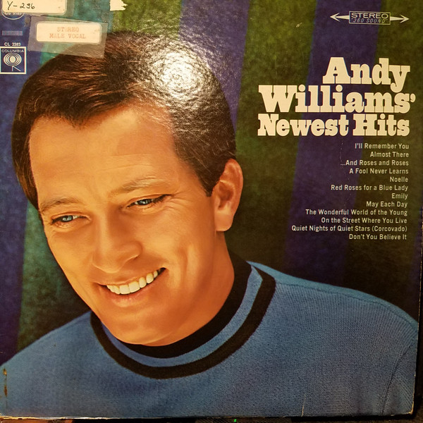 Andy Williams - Newest Hits - Columbia - CS 9183  - LP, Comp 2230491889