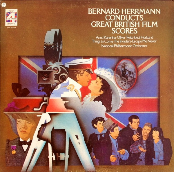 Bernard Herrmann - Bernard Herrmann Conducts Great British Film Scores - London Records - SPC 21149 - LP 2237480737