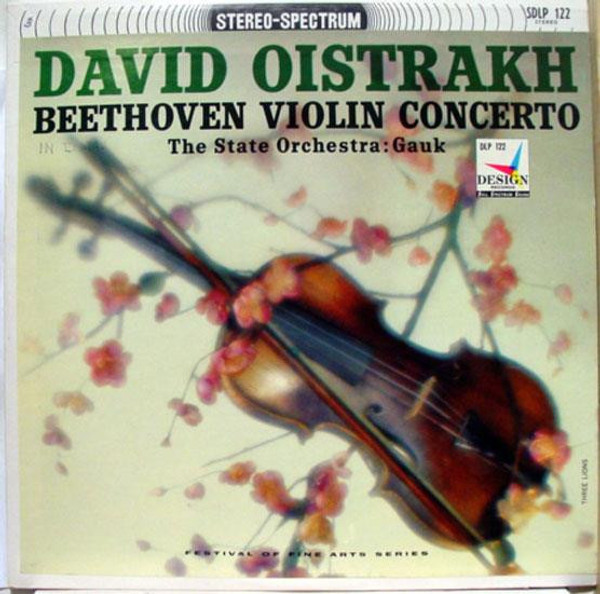 Ludwig van Beethoven, David Oistrach, Russian State Symphony Orchestra, Alexander Gauk - Beethoven Violin Concerto - Stereo Spectrum Records, Stereo Spectrum Records - SDLP 122, SDLP-122 - LP 2241634027