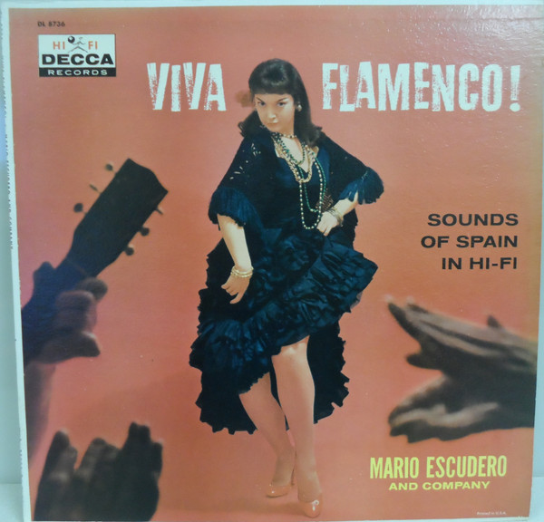 Mario Escudero - Viva Flamenco! - Decca - DL 8736 - LP, Album, Mono 2228583007