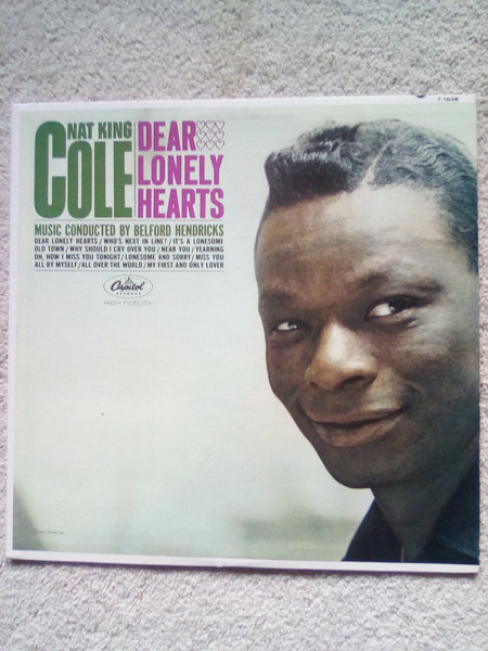 Nat King Cole - Dear Lonely Hearts - Capitol Records, Capitol Records - T 1838, T-1838 - LP, Album, Mono, Los 2223462484