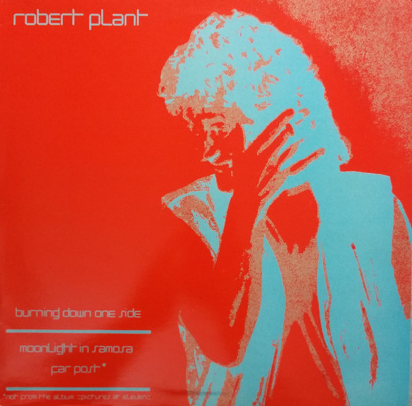 Robert Plant - Burning Down One Side - Swan Song - SSK 19429T - 12" 2221562566