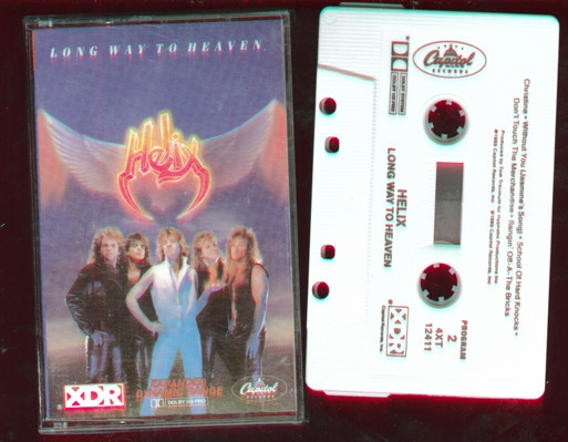 Helix (3) - Long Way To Heaven (Cass, Album)