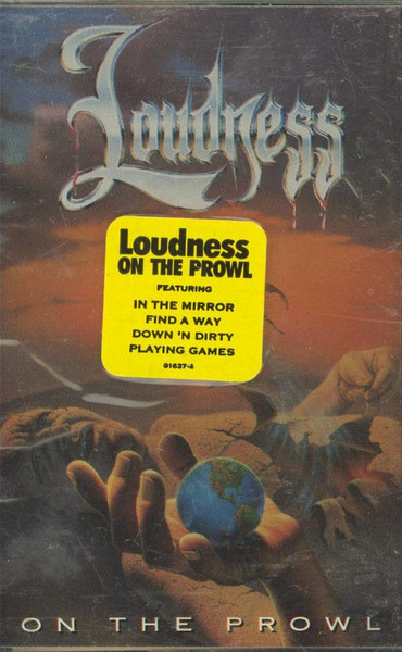 Loudness (5) - On The Prowl - Atco Records - 7 91637-4 - Cass, Album 2242774291