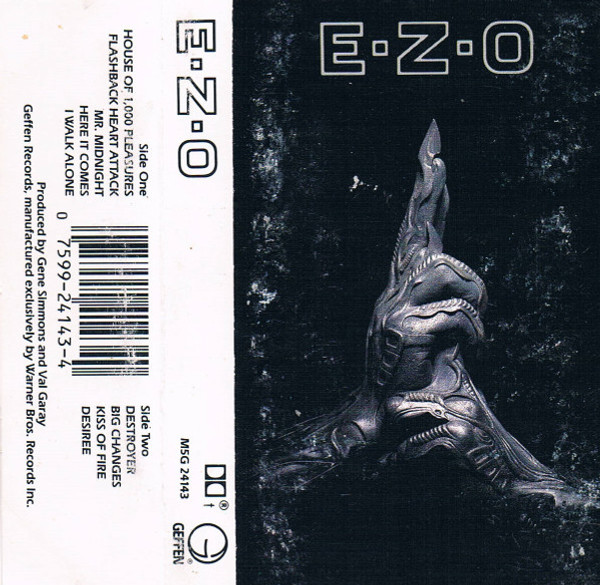 Ezo (2) - E･Z･O - Geffen Records - M5G 24143 - Cass, Album, Dol 2243102800