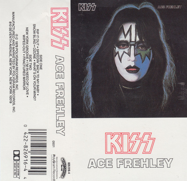 Kiss, Ace Frehley - Ace Frehley - Casablanca, Casablanca - 826 916-4, 422 826 916-4 - Cass, Album, RE 2243047843
