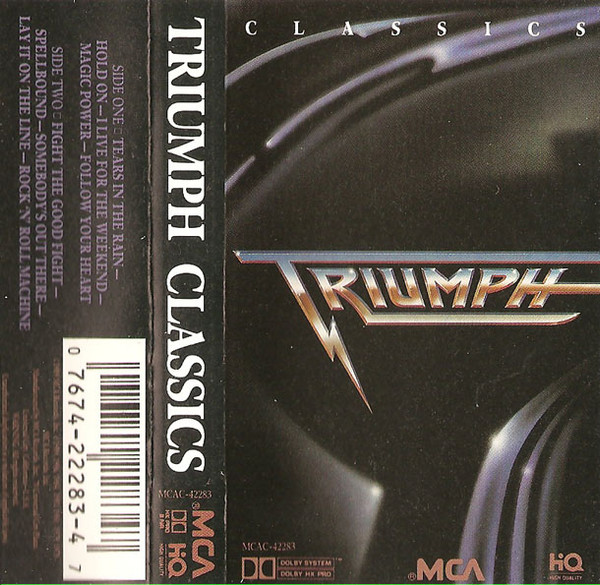 Triumph (2) - Classics - MCA Records - MCAC 42283 - Cass, Comp, Cle 2242759081