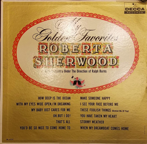 Roberta Sherwood - My Golden Favorites - Decca - DL 4131 - LP, Album 2221695370