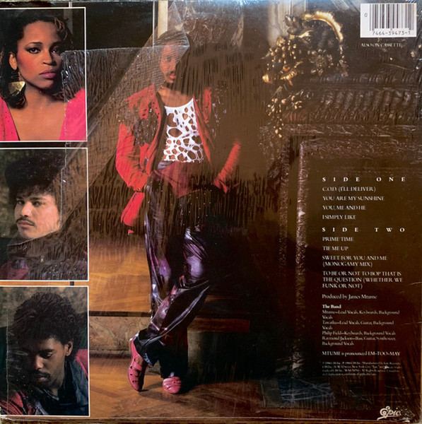 Mtume - You, Me And He - Epic - FE 39473 - LP, Album, Car 2227836481