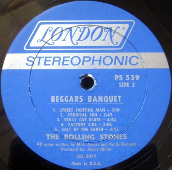 The Rolling Stones - Beggars Banquet - London Records - PS 539 - LP, Album, Gat 2242758514