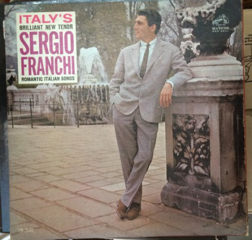 Sergio Franchi - Romantic Italian Songs - RCA Victor Red Seal - LM-2640 - LP, Album, Mono 2223454858