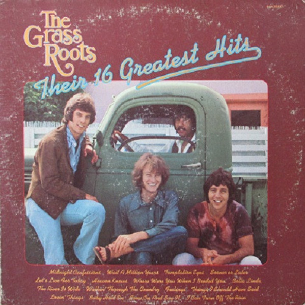 The Grass Roots - Their 16 Greatest Hits (LP, Comp, Tru)