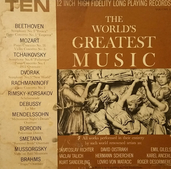 Various - The World's Greatest Music, Volume 1 - Artia Records - WGM-1 - 10xLP, Comp + Box 2350719031