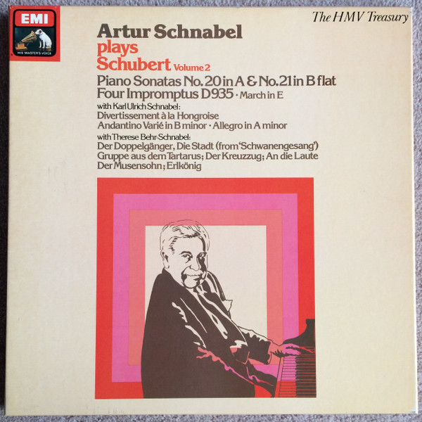 Artur Schnabel, Schubert* - Plays Schubert Volume 2 (3xLP, Mono + Box, Comp)
