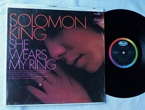 Solomon King - She Wears My Ring - Capitol Records - DT 2923 - LP, Album 2273688706