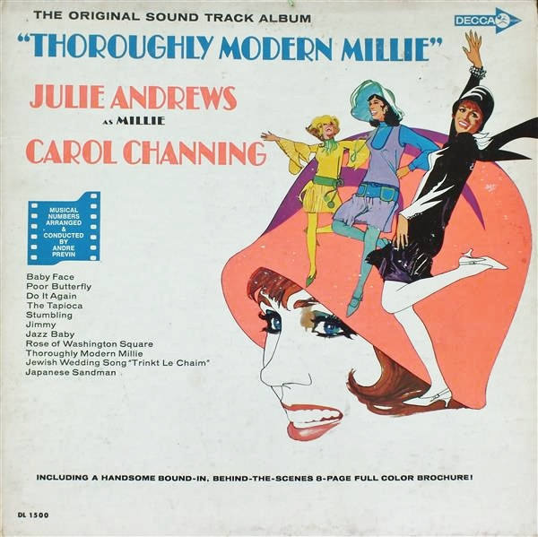 Various - Thoroughly Modern Millie (The Original Sound Track Album) - Decca - DL 1500 - LP, Album, Mono, Gat 2309217478
