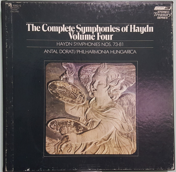 Joseph Haydn - Philharmonia Hungarica, Antal Dorati - Symphonies Nos 73 - 81 - London Records - STS 15182/5 - 4xLP + Box 2269100197