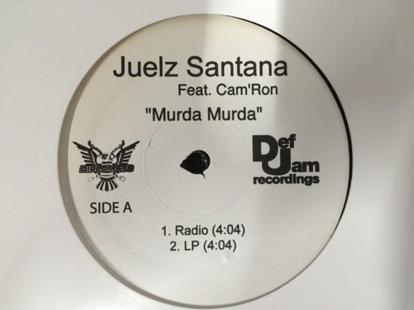 Juelz Santana - Murda Murda / Make It Work For You - Def Jam Recordings, Diplomats - none - 12", Promo 2356025530