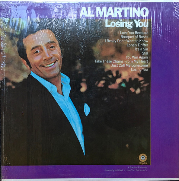 Al Martino - Losing You - Capitol Records - SF-716 - LP, Album, RE 2356545070