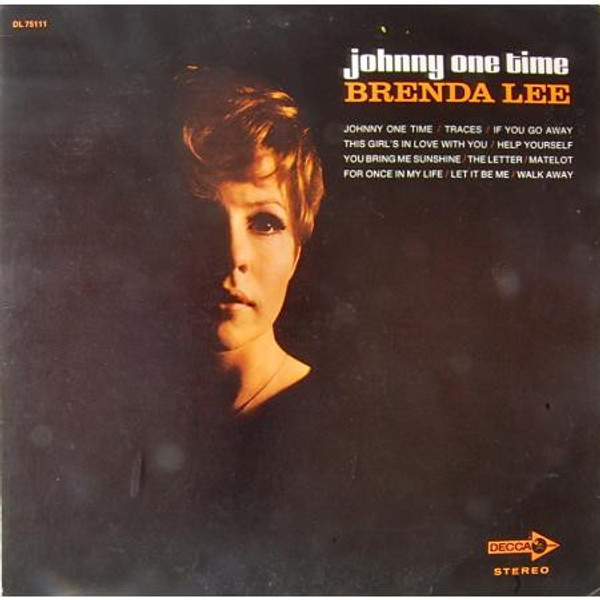 Brenda Lee - Johnny One Time - Decca - DL 75111 - LP, Album, Glo 2309176843
