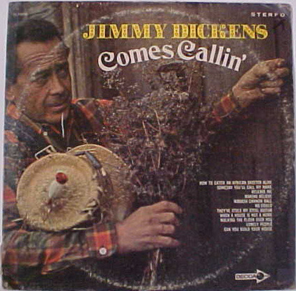 Little Jimmy Dickens - Comes Callin' - Decca - DL 75091 - LP, Promo 2367860773