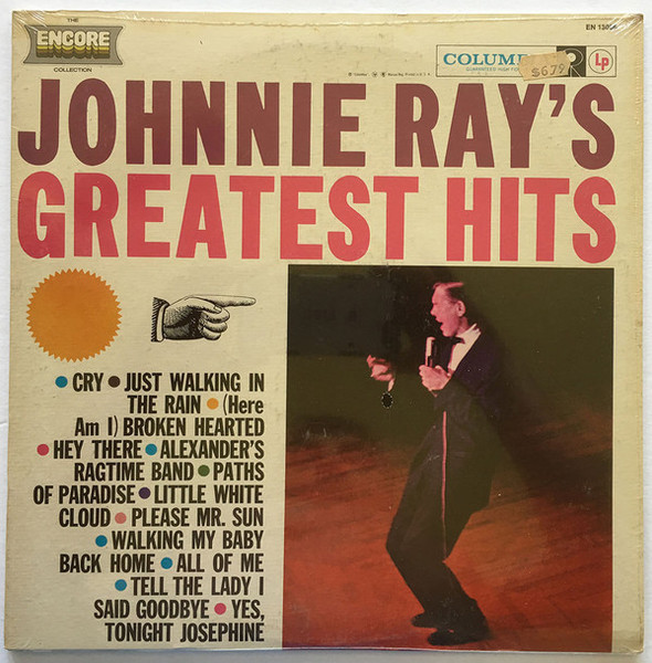 Johnnie Ray - Johnnie Ray's Greatest Hits - Columbia Special Products - EN 13086 - LP, Comp, RE 2264471668