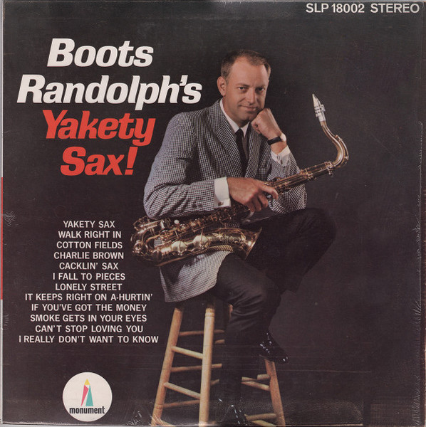 Boots Randolph - Boots Randolph's Yakety Sax! - Monument - SLP 18002 - LP, Album, RP 2282714815