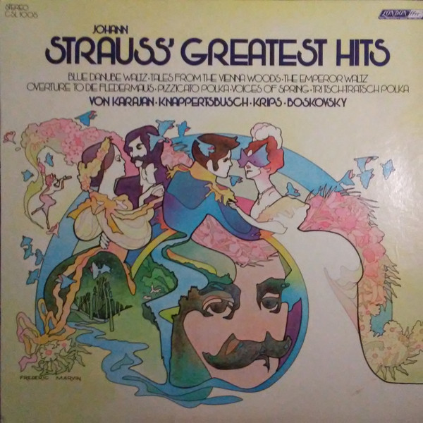 Johann Strauss Jr. - Johann Strauss' Greatest Hits - London Records - CSL 1005 - LP, Comp 2281501780