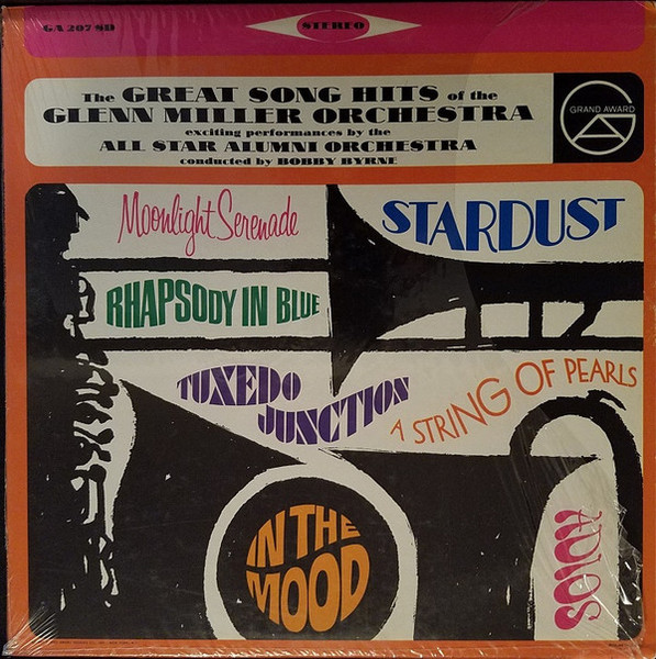 All Star Alumni Orchestra - The Great Song Hits Of The Glenn Miller Orchestra - Grand Award - GA 207 S.D. - LP, Album 2279956882