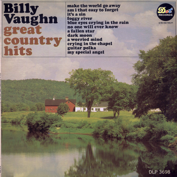 Billy Vaughn - Great Country Hits - Dot Records - DLP-3698 - LP, Album, Mono, Mon 2378164105