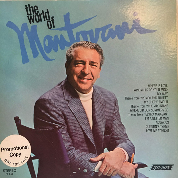 Mantovani - The World Of Mantovani - London Records - PS 565 - LP 2371798495